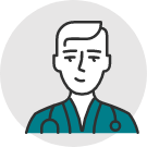 Male nurse icon