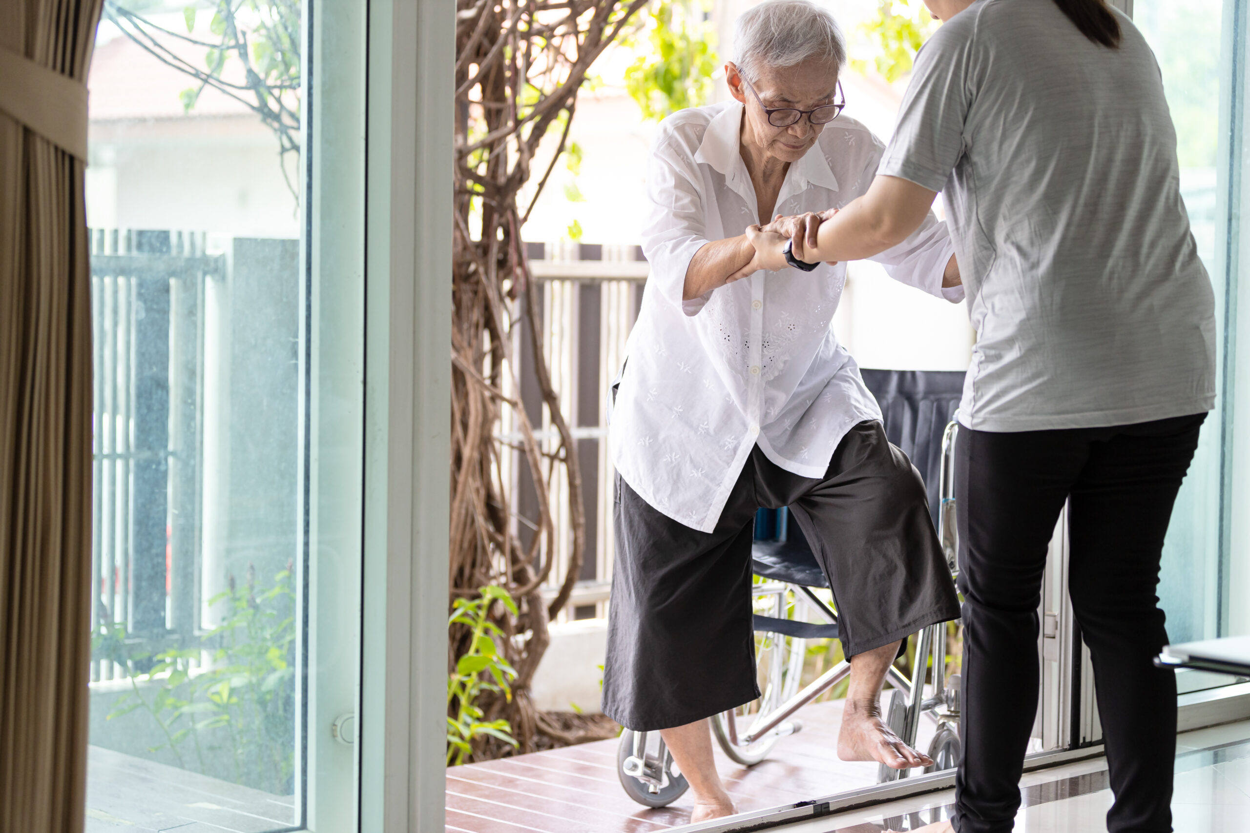 physical therapy can help older adults build strength and avoid falls